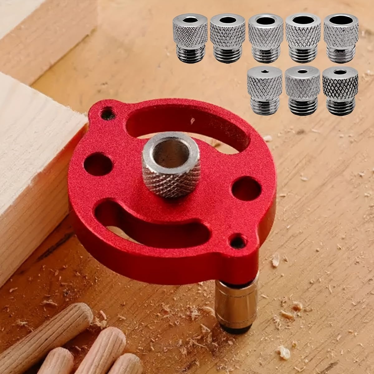 Pocket Hole Jig - Maschera per tasselli autocentrante, guida per