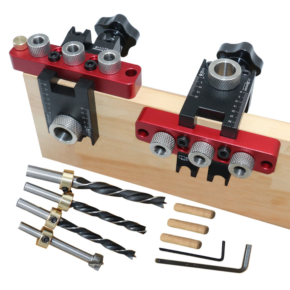 Pocket Hole Jig - Kit Universale 3 in 1 per