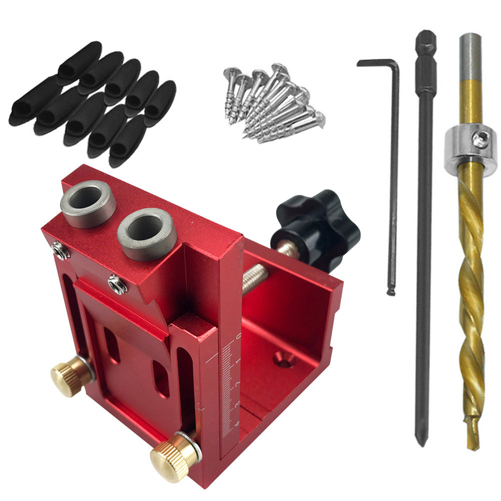 Pocket Hole Jig - 1 set di guide per foratura