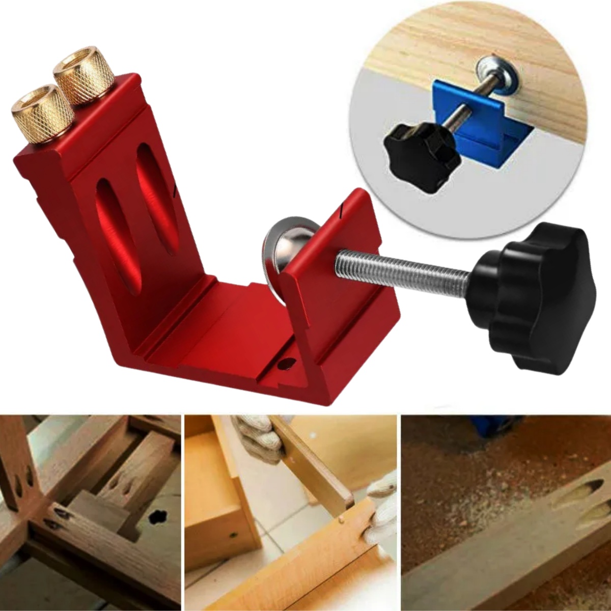 1 set di maschere per fori tas - Pocket Hole Jig recensione e prezzo