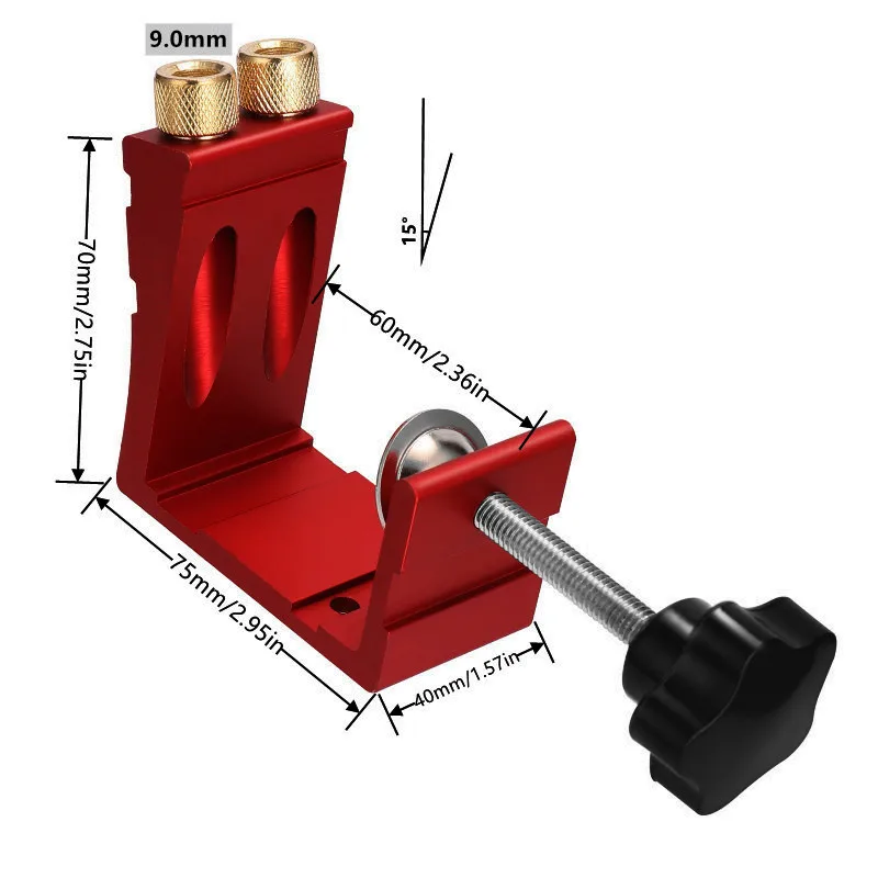 1 set di maschere per fori tas - Pocket Hole Jig recensione e prezzo