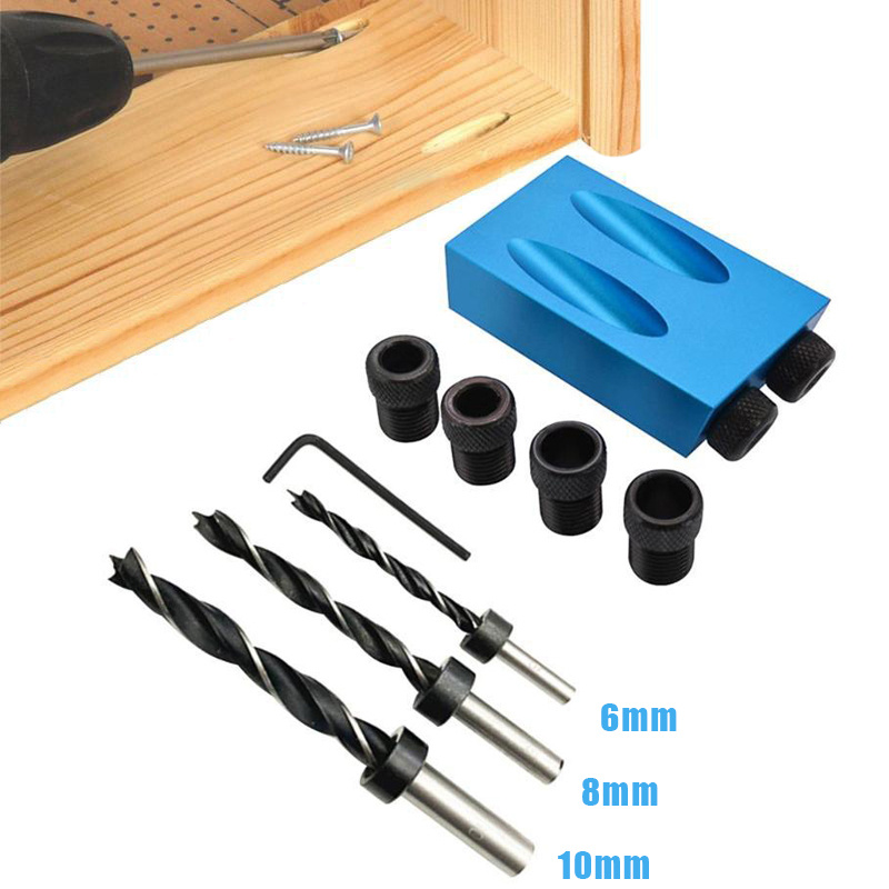 Set di 7/14 Pezzi per Foratura - Pocket Hole Jig recensione e prezzo